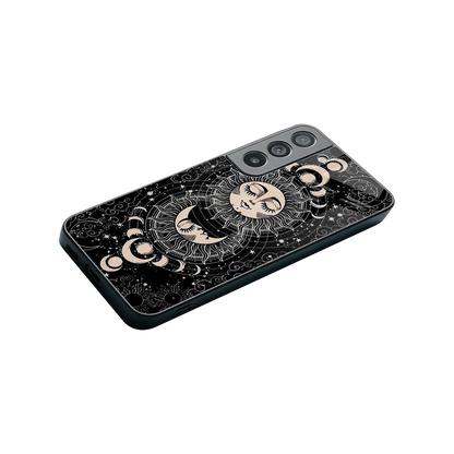 Solar Eclipse stylish phone case for samsung galaxy s22 | glossy glass and slim fit