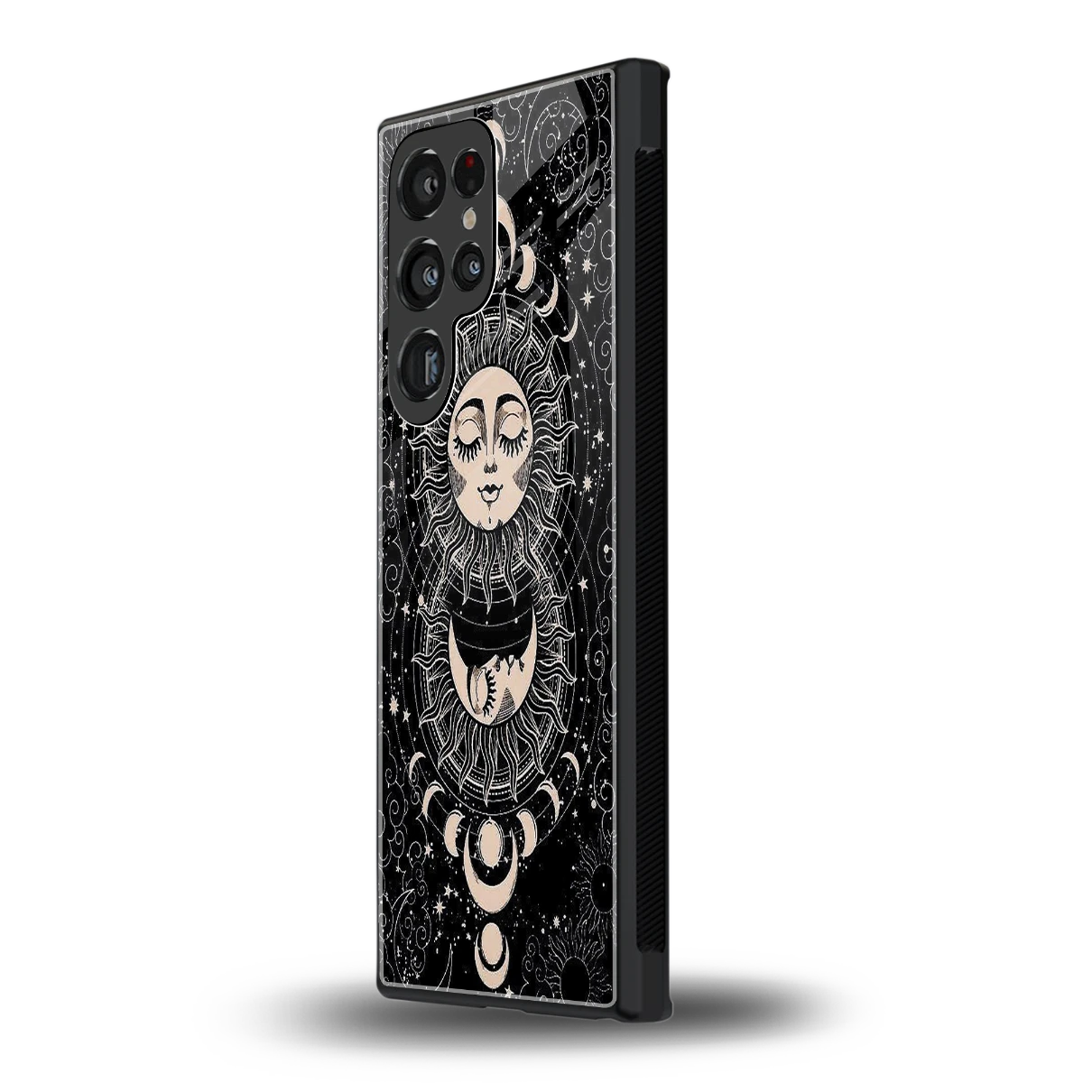 Solar Eclipse samsung galaxy s23 ultra mobile cover | shockproof glass phone case