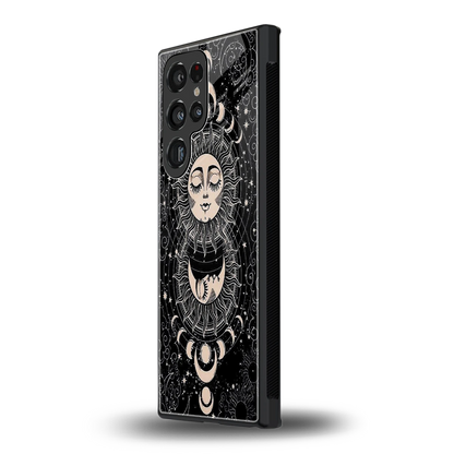 Solar Eclipse samsung galaxy s23 ultra mobile cover | shockproof glass phone case