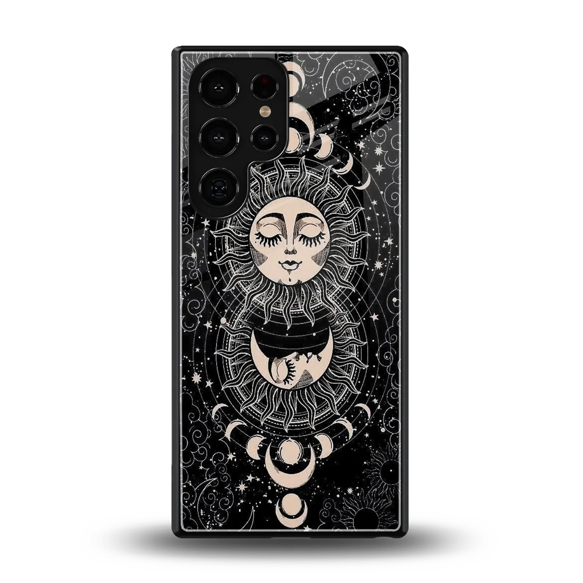 Solar Eclipse back phone cover | glass case for samsung galaxy s26 ultra