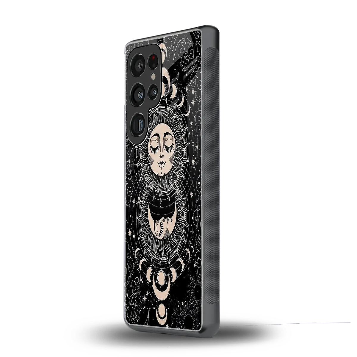 Solar Eclipse samsung galaxy s25 ultra mobile cover | shockproof glass phone case