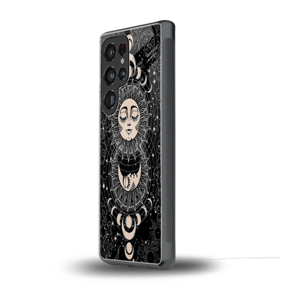 Solar Eclipse samsung galaxy s25 ultra mobile cover | shockproof glass phone case