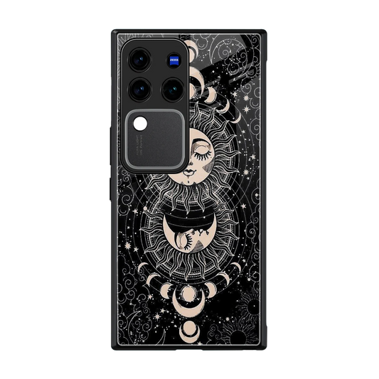 Solar Eclipse back phone cover | glass case forvivo v30 pro
