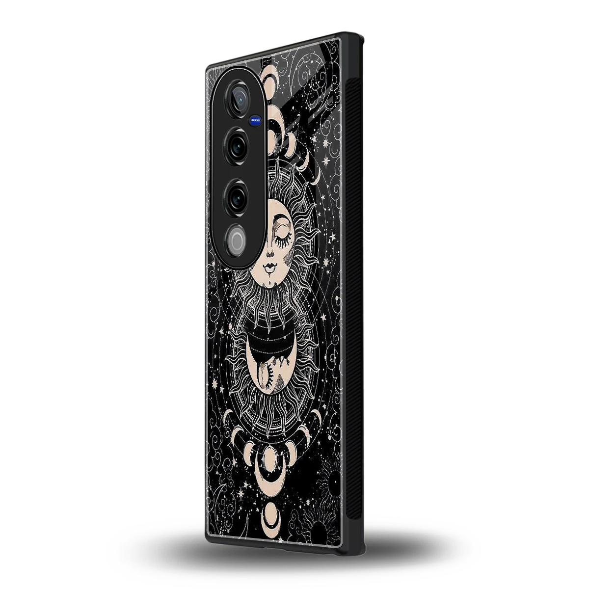 Solar Eclipse vivo v40 pro mobile cover | shockproof glass phone case