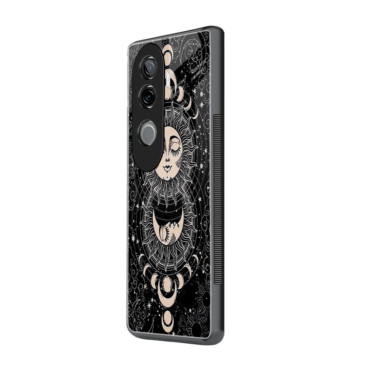 Solar Eclipse vivo v40e mobile cover | shockproof glass phone case