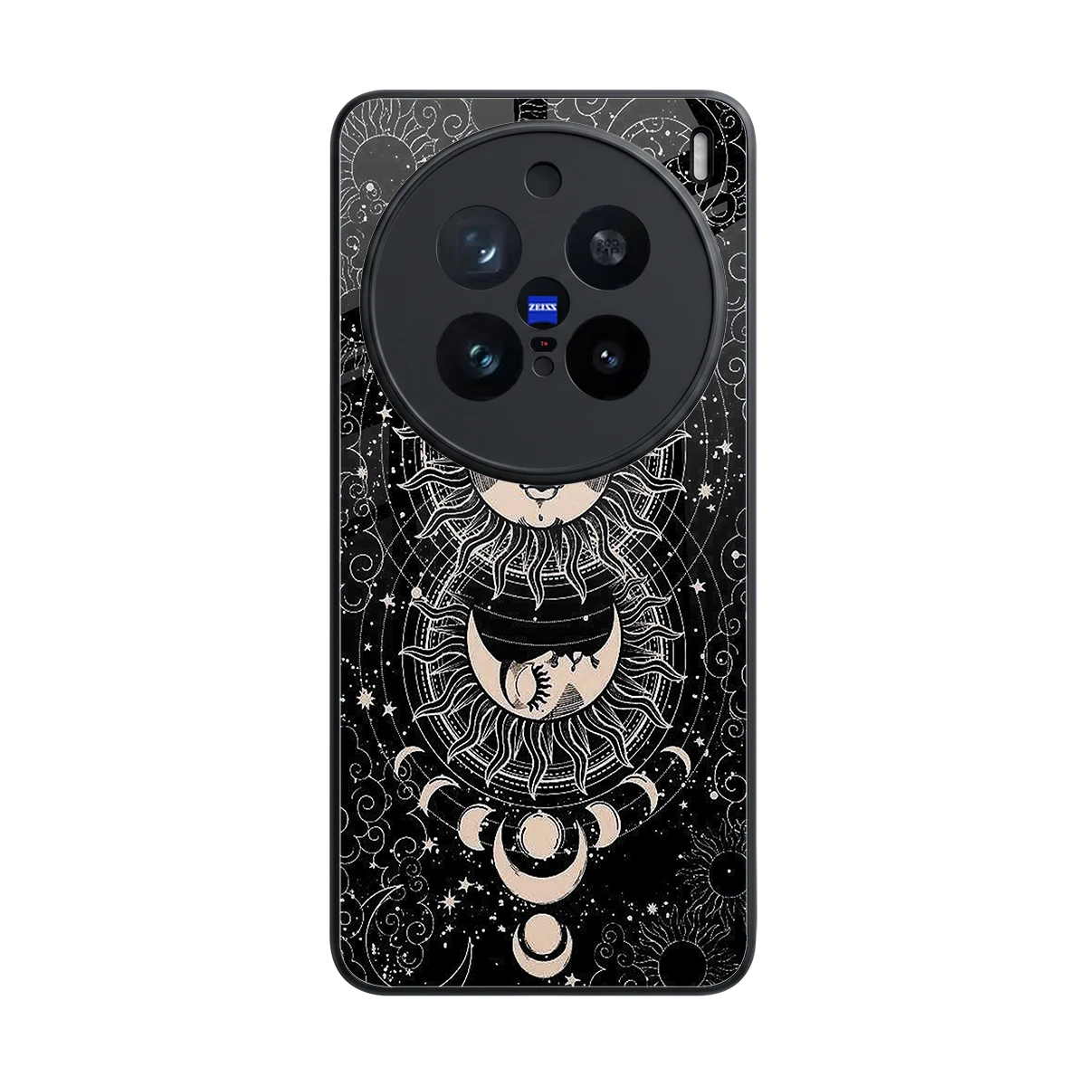 Solar Eclipse back phone cover | glass case for vivo x200 pro