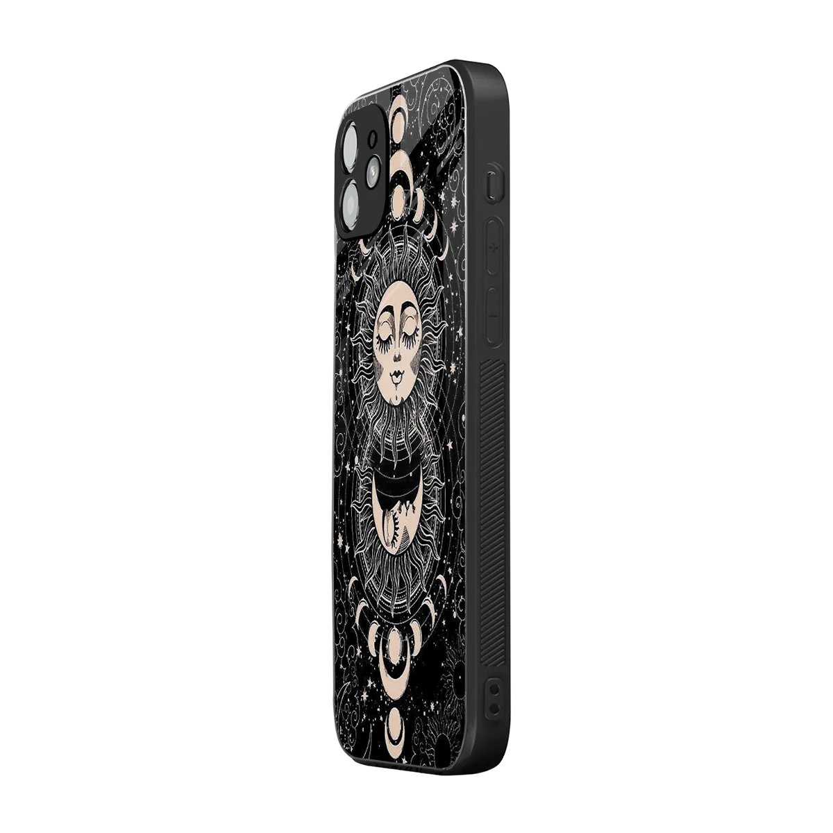 Solar Eclipse iphone 12 mobile cover | shockproof glass phone case