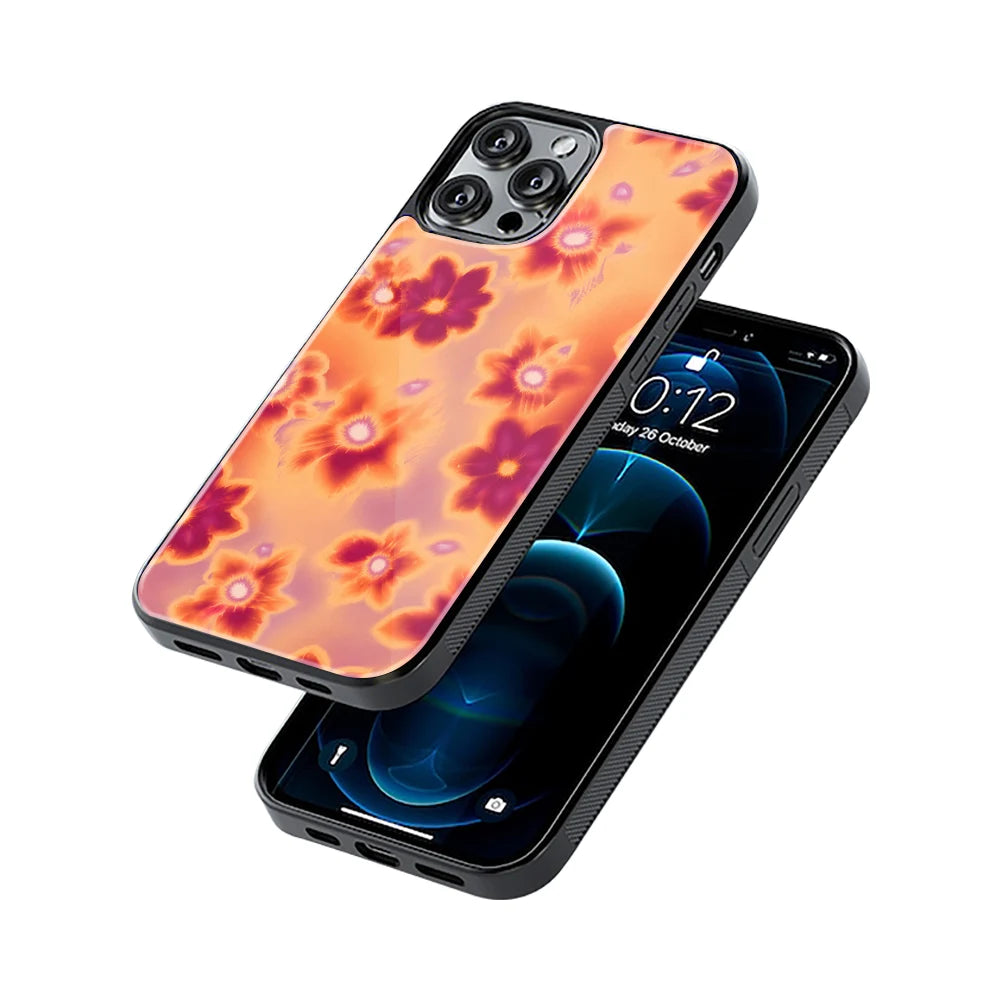 Protective Glass Back Phone Case Compatible with iPhone, Samsung, OnePlus, Pixel & More
