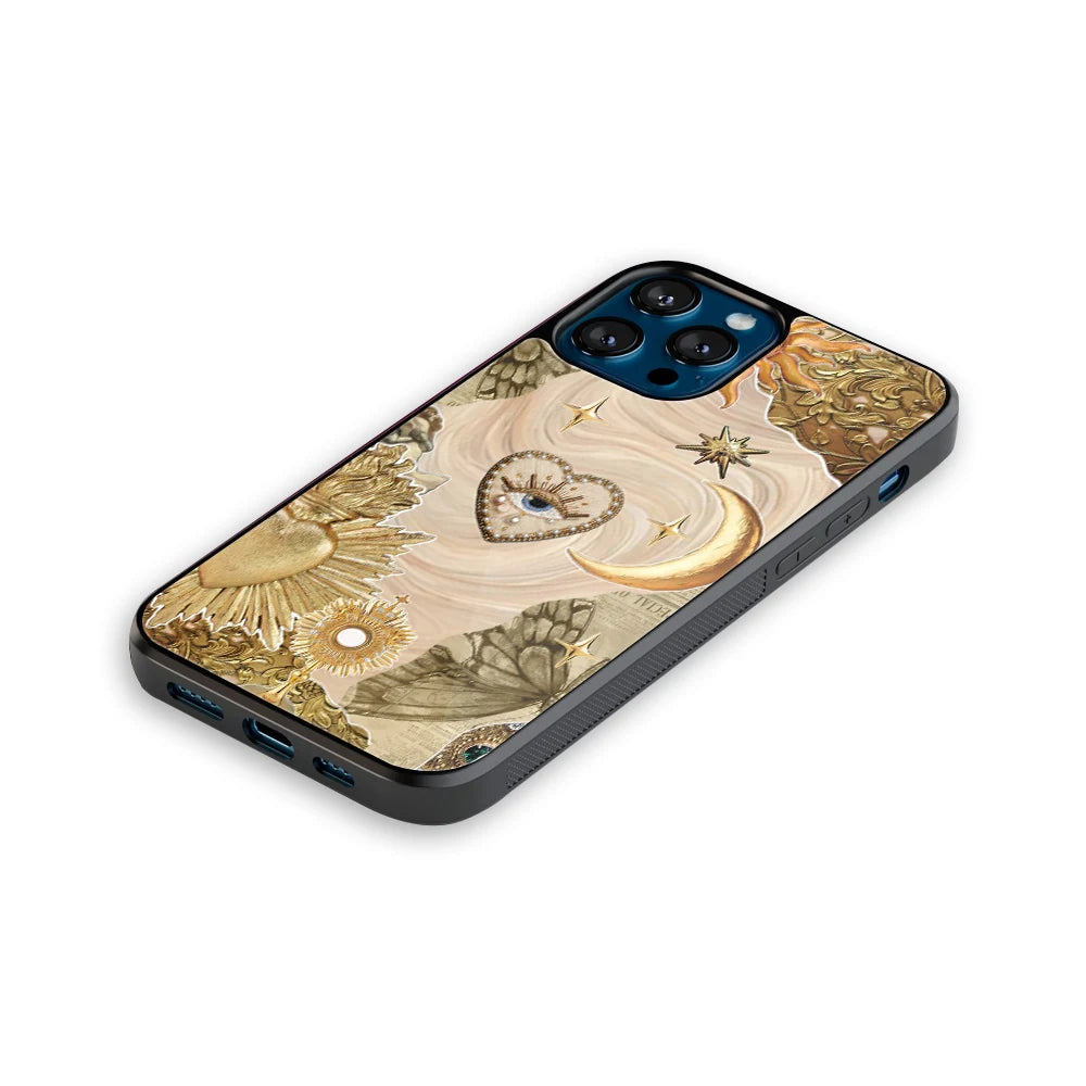 Luxury Glass Back Mobile Cover for iPhone, Samsung Galaxy, OnePlus, Pixel, Redmi & More
