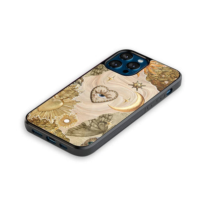 Luxury Glass Back Mobile Cover for iPhone, Samsung Galaxy, OnePlus, Pixel, Redmi & More