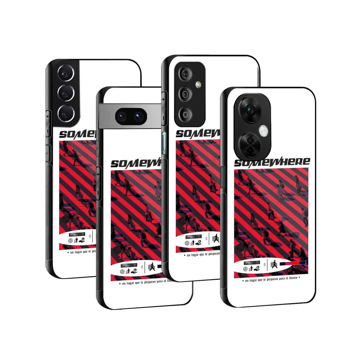 Stylish Glass Back Case for All Smartphones iPhone, Samsung, OnePlus, Pixel, Redmi, Oppo, Vivo, Motorola