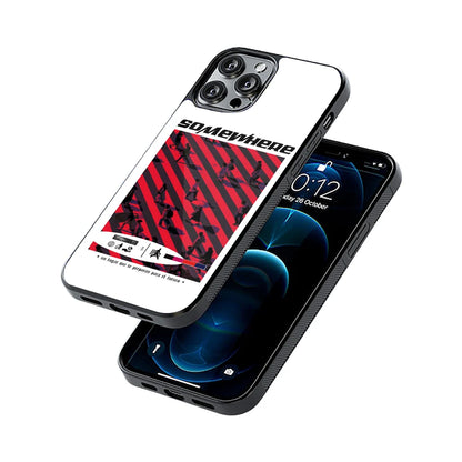 Protective Glass Back Phone Case Compatible with iPhone, Samsung, OnePlus, Pixel & More
