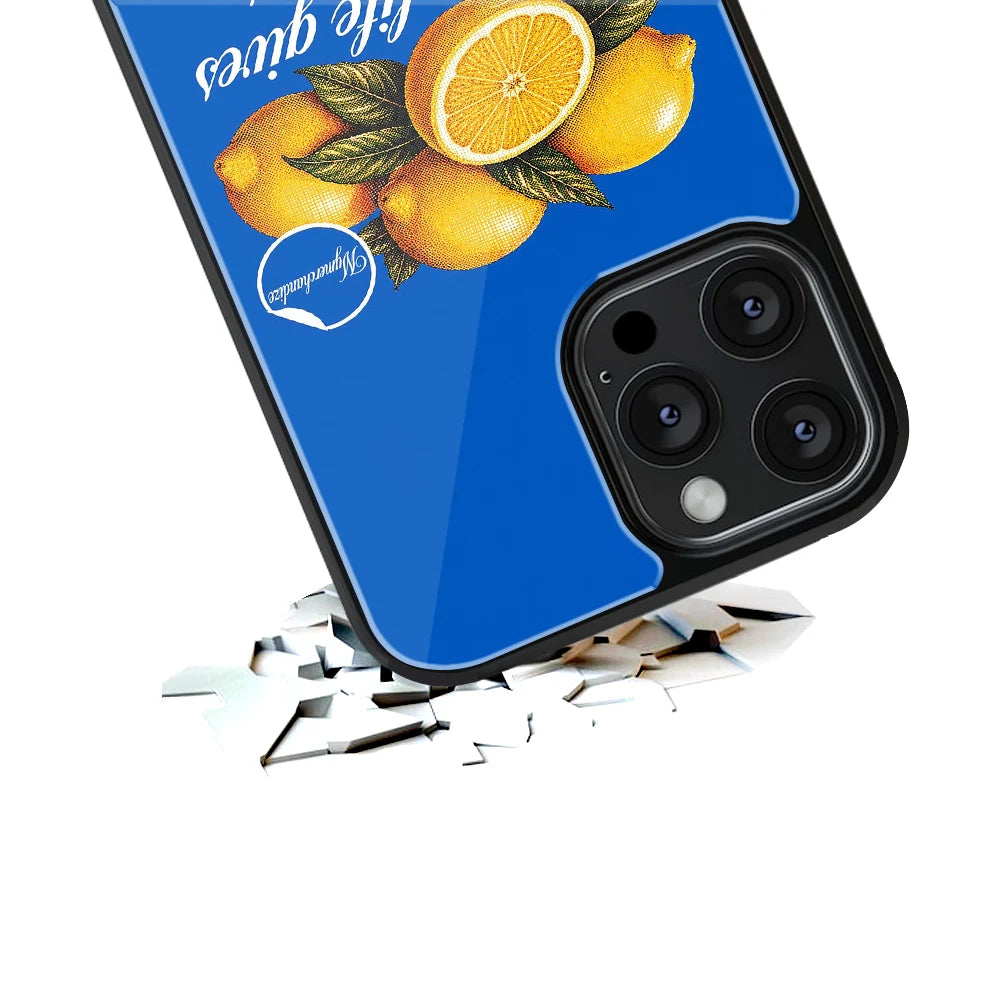 Durable Glass Back Mobile Case for iPhone, Samsung, OnePlus, Google Pixel, Redmi, Vivo, Oppo