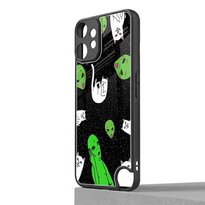 Space Kitty cmf nothing phone 2 pro mobile cover | shockproof glass phone case