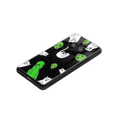 Space Kitty stylish phone case for nothing phone 2a | glossy glass and slim fit