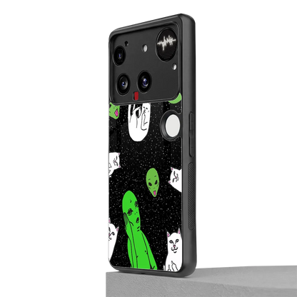 Space Kitty nothing phone 3 mobile cover | shockproof glass phone case
