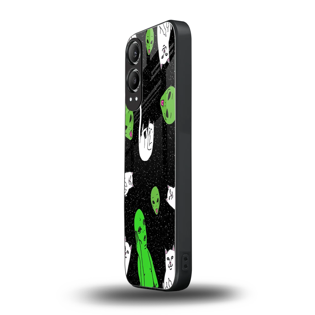 Space Kitty oneplus nord ce 4 lite mobile cover | shockproof glass phone case