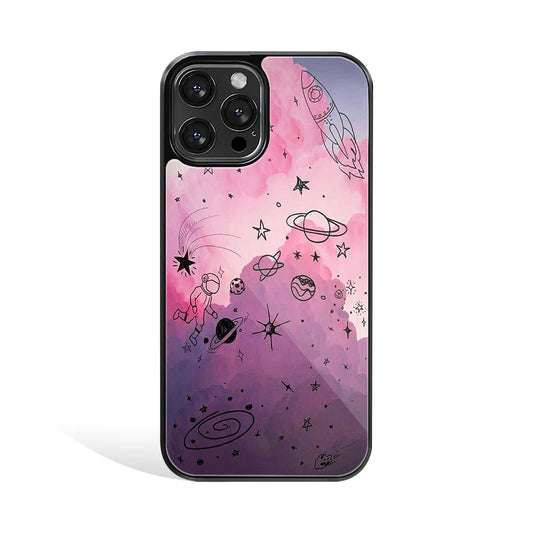Premium Glass Back Mobile Phone Cover for iPhone, Samsung, OnePlus, Google Pixel, Redmi, Oppo, Vivo & Realme