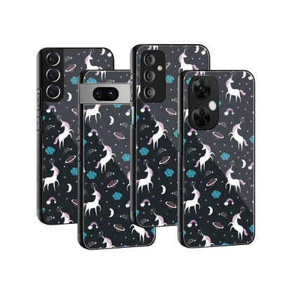 Stylish Glass Back Case for All Smartphones iPhone, Samsung, OnePlus, Pixel, Redmi, Oppo, Vivo, Motorola