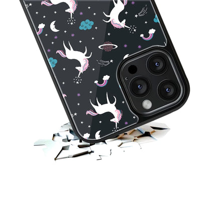 Durable Glass Back Mobile Case for iPhone, Samsung, OnePlus, Google Pixel, Redmi, Vivo, Oppo