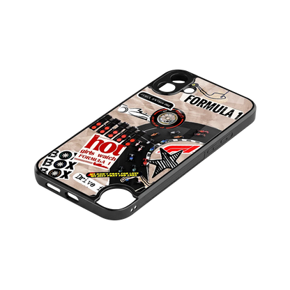 Speedline stylish phone case for cmf nothing phone 1 | glossy glass and slim fit
