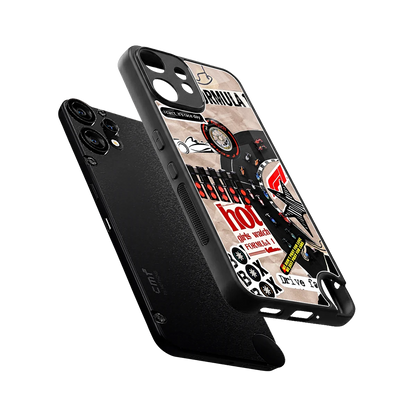 Speedline sleek cmf nothing phone 2 pro cover with tempered glass back and TPU edges