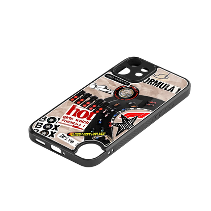 Speedline stylish phone case for cmf nothing phone 2 pro | glossy glass and slim fit