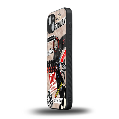Speedline iphone 13 mobile cover | shockproof glass phone case
