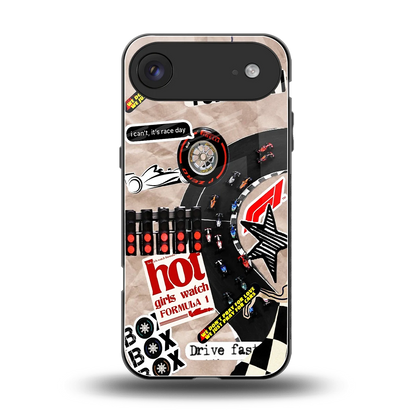 Speedline back phone cover | glass case for iphone air