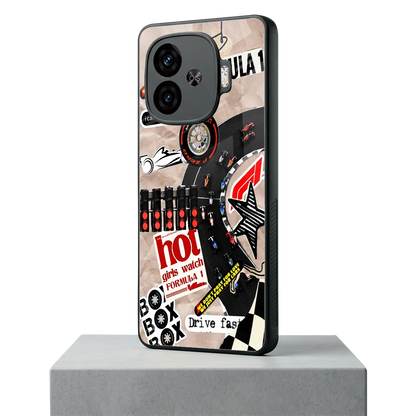 Speedline iqoo neo 10r 5g mobile cover | shockproof glass phone case