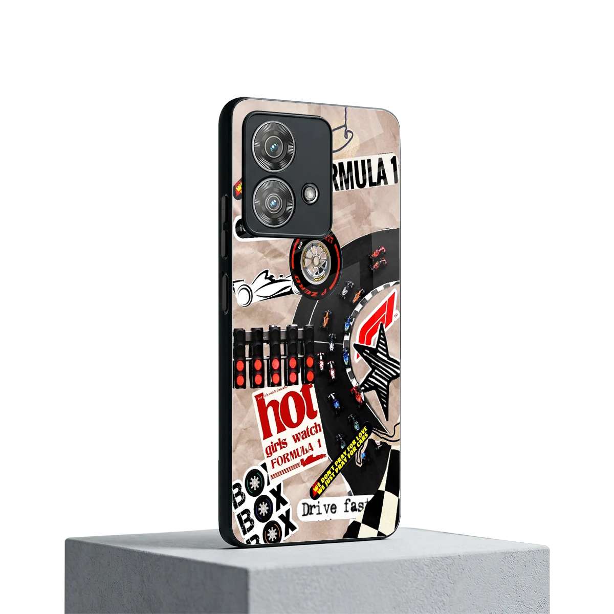 Speedline motorola edge 40 neo 5g mobile cover | shockproof glass phone case