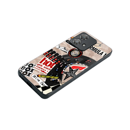 Speedline stylish phone case for motorola edge 40 neo 5g | glossy glass and slim fit