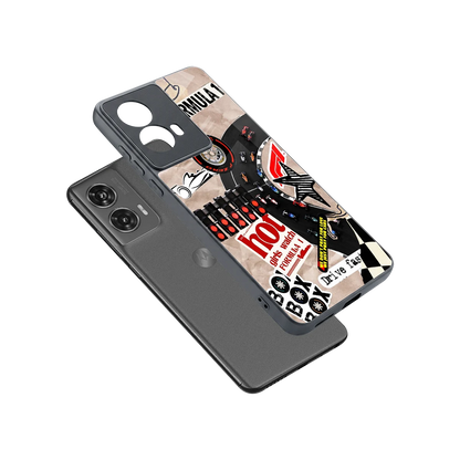 Speedline sleek motorola edge 50 fusion cover with tempered glass back and TPU edges