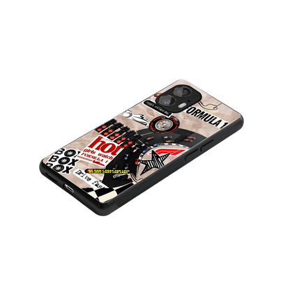 Speedline stylish phone case for nothing phone 2 | glossy glass and slim fit