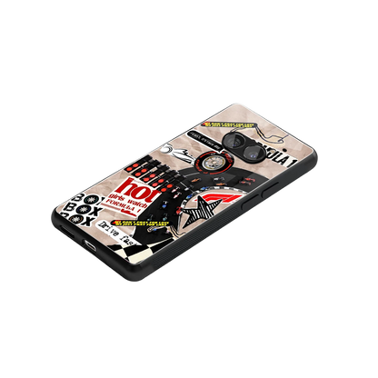 Speedline stylish phone case for nothing phone 2a | glossy glass and slim fit