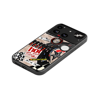 Speedline stylish phone case for nothing phone 3 | glossy glass and slim fit
