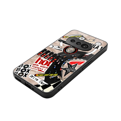 Speedline stylish phone case for nothing phone 3a | glossy glass and slim fit
