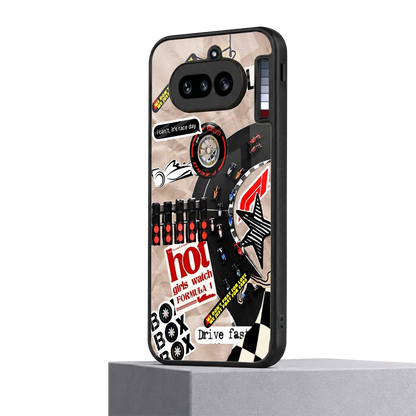 Speedline nothing phone 4a mobile cover | shockproof glass phone case