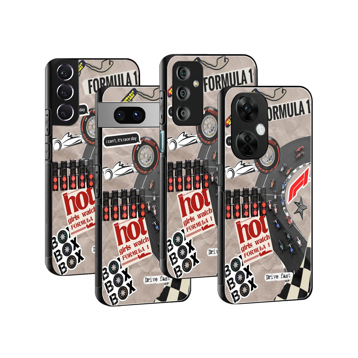 Stylish Glass Back Case for All Smartphones iPhone, Samsung, OnePlus, Pixel, Redmi, Oppo, Vivo, Motorola
