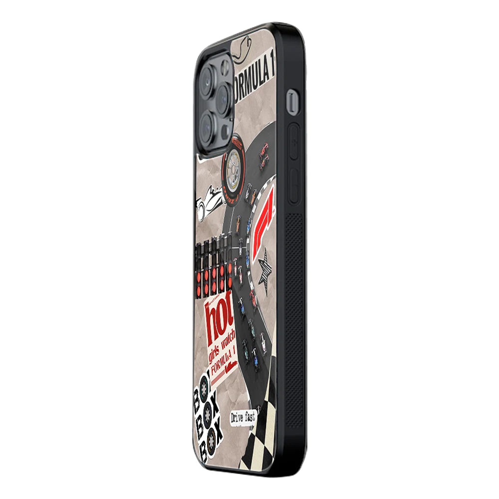 Trendy Glass Back Mobile Case for iPhone, Samsung, Redmi, OnePlus, Google Pixel, Motorola