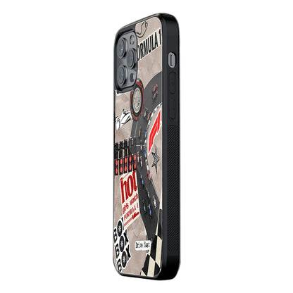 Trendy Glass Back Mobile Case for iPhone, Samsung, Redmi, OnePlus, Google Pixel, Motorola
