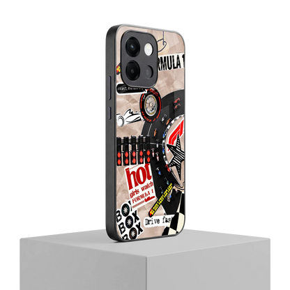 Speedline oneplus 13s mobile cover | shockproof glass phone case
