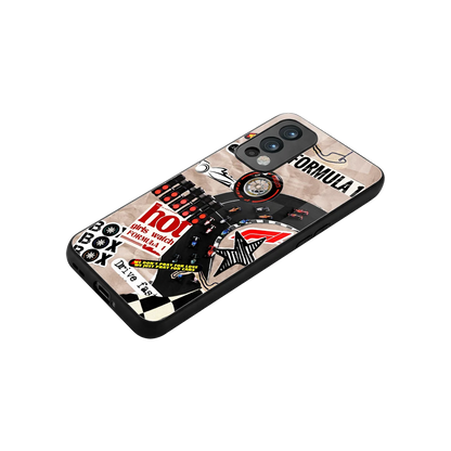 Speedline stylish phone case for oneplus nord 2 | glossy glass and slim fit