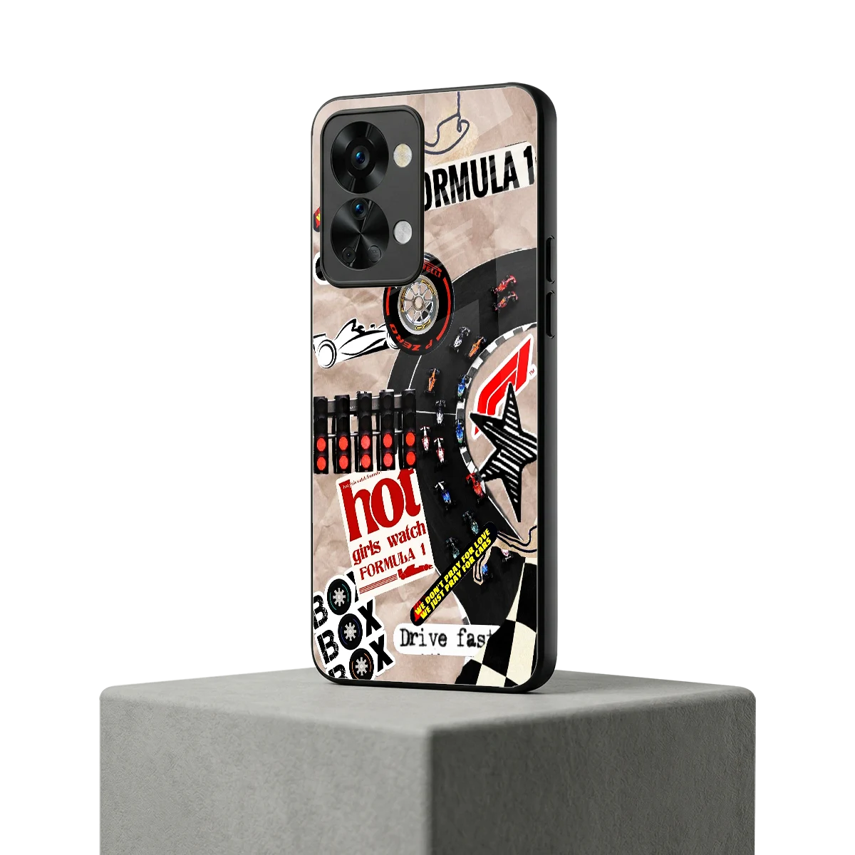 Speedline oneplus nord 2t mobile cover | shockproof glass phone case