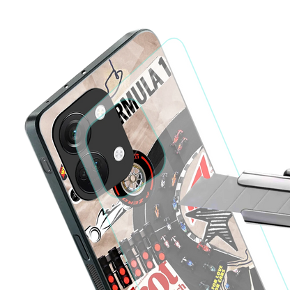 Speedline stylish phone case for oneplus nord 3 | glossy glass and slim fit