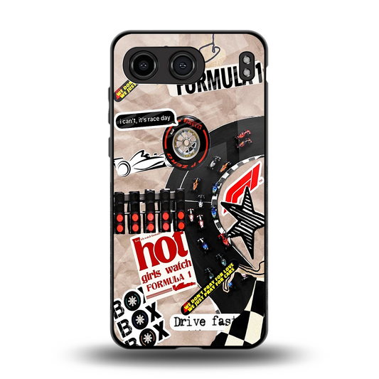 Speedline back phone cover | glass case for oneplus nord 4