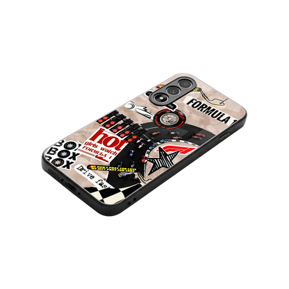 Speedline stylish phone case for oneplus nord 5 | glossy glass and slim fit