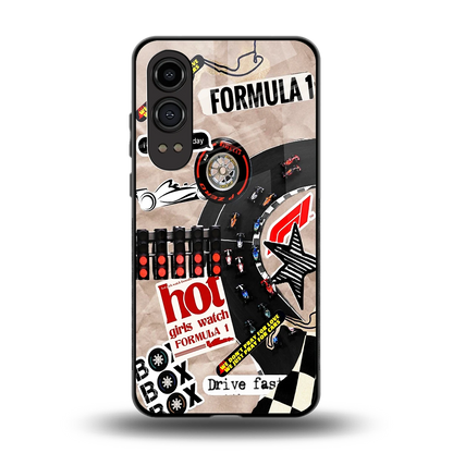 Speedline back phone cover | glass case for oneplus nord ce 4 lite