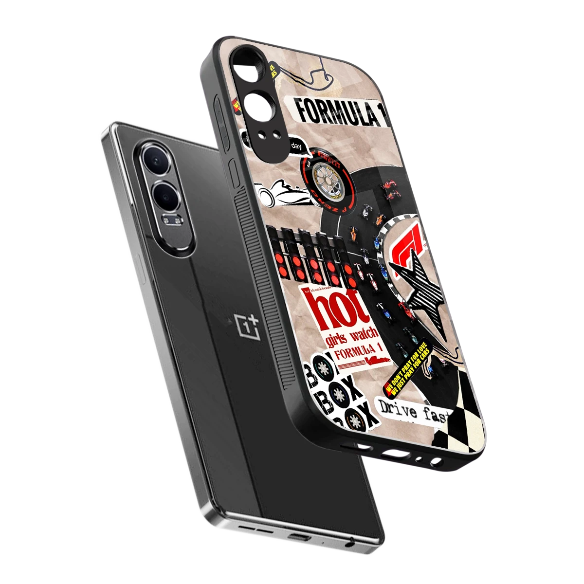 Speedline sleek oneplus nord ce 4 lite cover with tempered glass back and TPU edges