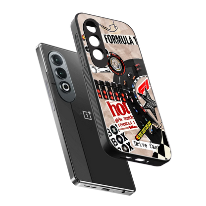 Speedline sleek oneplus nord ce 4 cover with tempered glass back and TPU edges